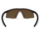 Madison D'Arcs compact glasses 3-lens pack - matt black frame / dark, amber & clear lens click to zoom image