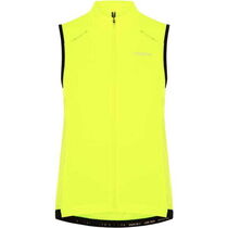 Madison Stellar Reflective windproof women's gilet, hi-viz yellow